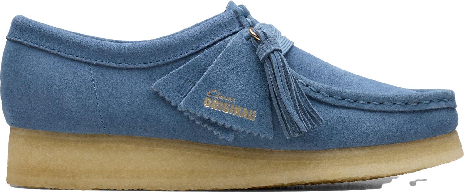 INSCRIRE × Clarks Originals Wallabee 4 Clarks Wallabee Black Leather 1 7 D (M) : Amazon.ca